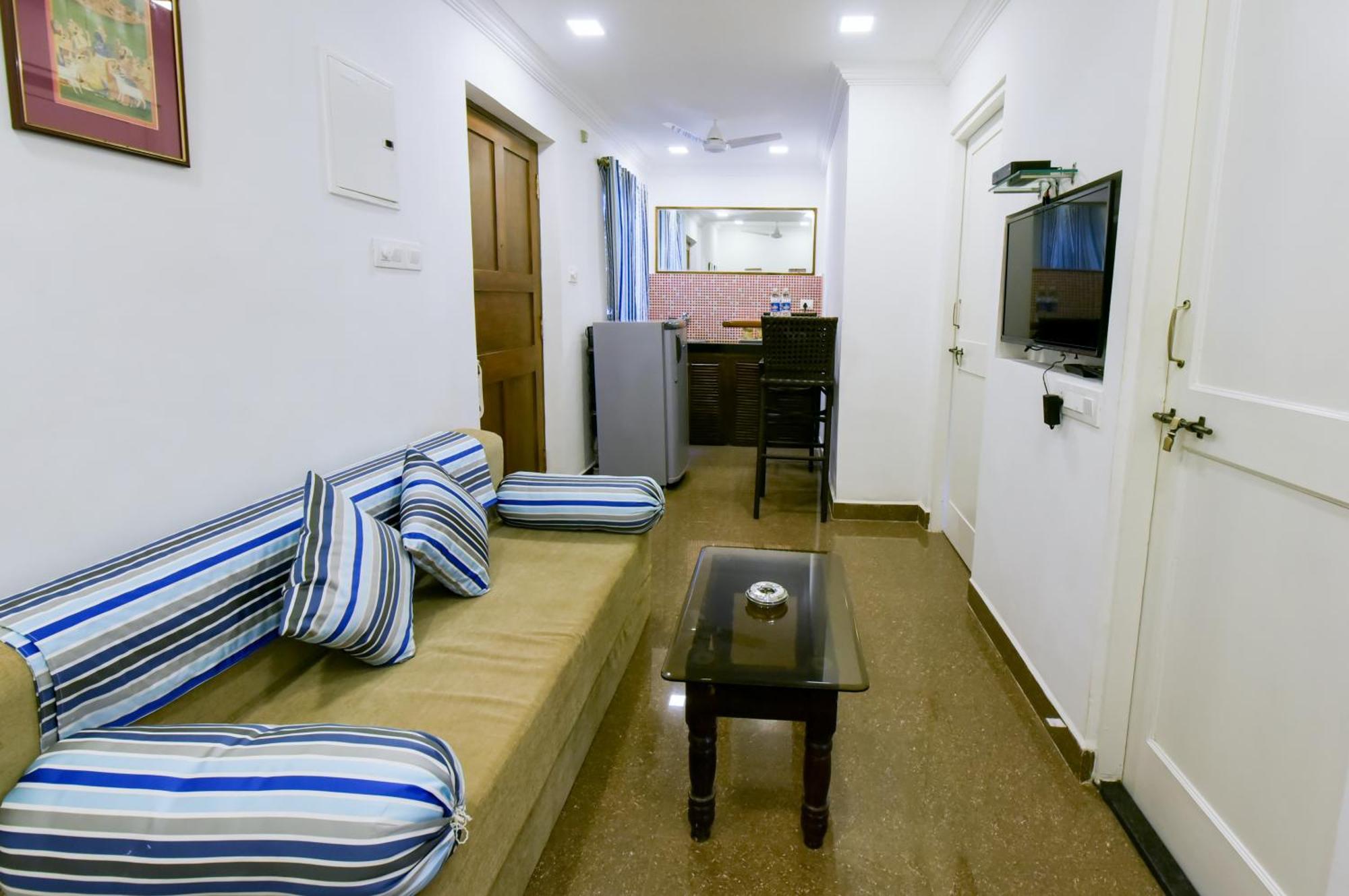 2 Bedroom Apartment In Resort On Candolim Beach Baga Exterior foto